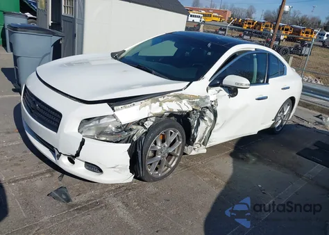 2010 Nissan Maxima 3.5 Sv z USA, uszkodzony, nr VIN 1N4AA5AP6AC809423